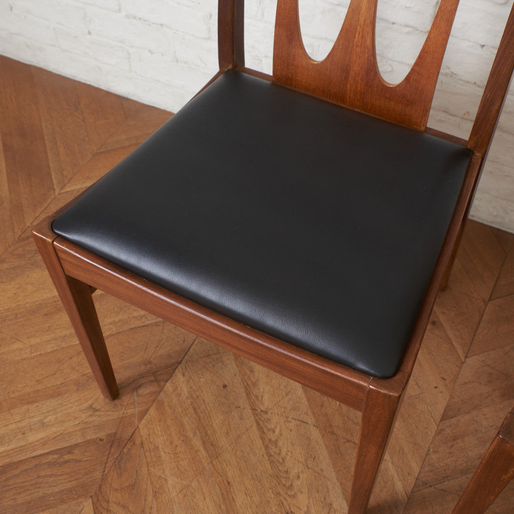 Brazilia ダブルバックチェア 2脚セット / 張替済