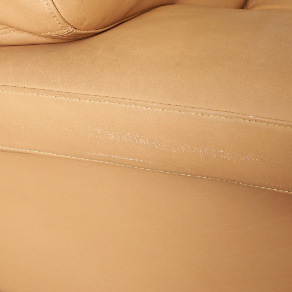 本革張り 1人掛けソファ