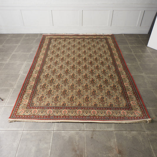 ウール製 手織り 絨毯