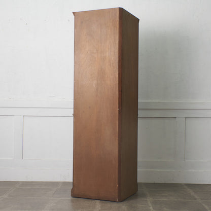 英国クラシック オーク材 コーナーキャビネット