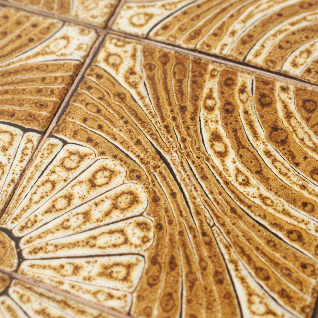 ヴィンテージ タイルトップ コーヒーテーブル