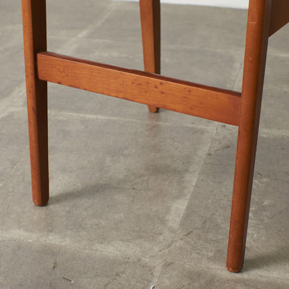 英国ヴィンテージ ダイニングチェア / 張替済