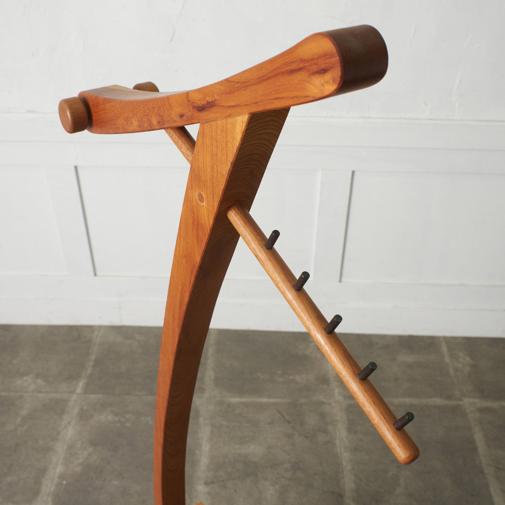 作家物 無垢材 コートハンガー