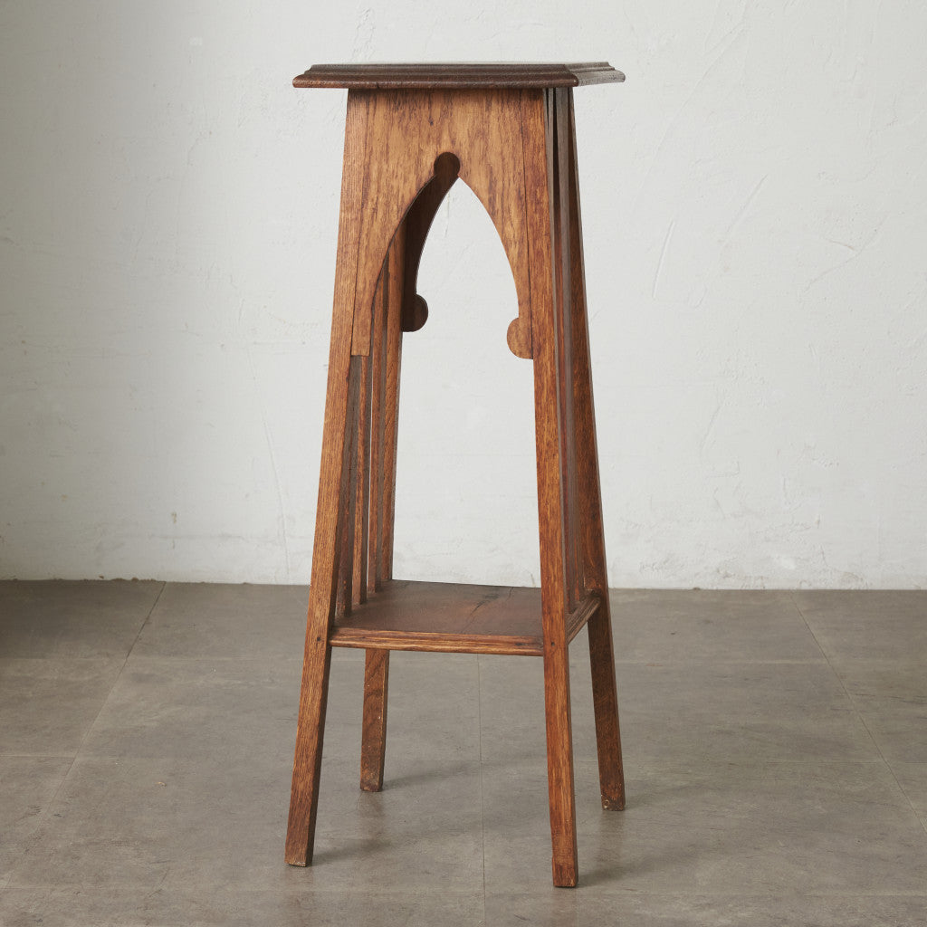 イギリスアンティーク　キッチンスタンド　プランタースタンド 英国アンティーク アーツアンドクラフツ様式 プランタースタンド