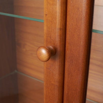 ヴィンテージ ガラスキャビネット