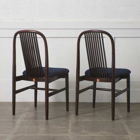 ダイニングチェア 2脚セット / 張替済