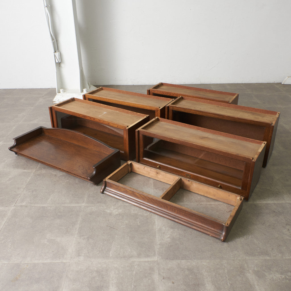 英国クラシック スタッキングブックケース