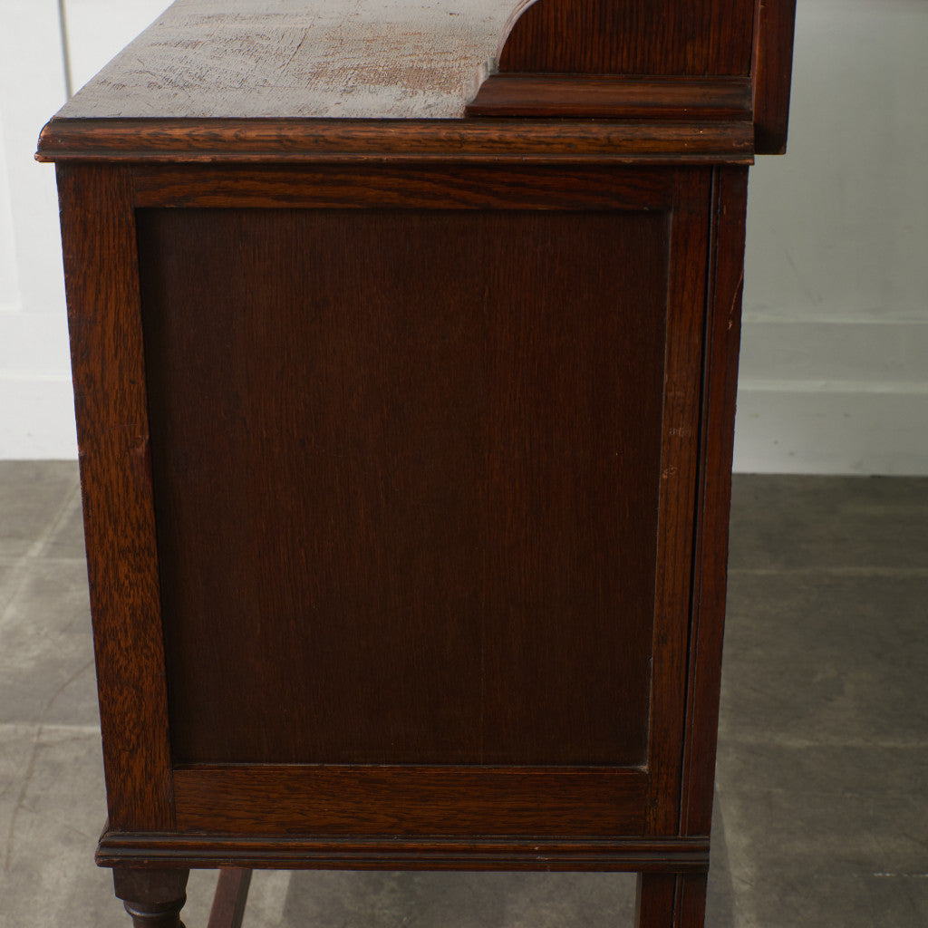 英国アンティーク ミラーバックサイドボード