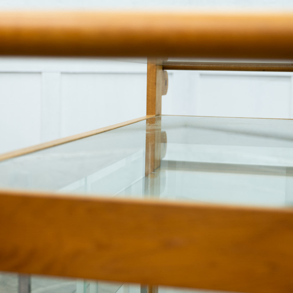 キャスター付きショーケース