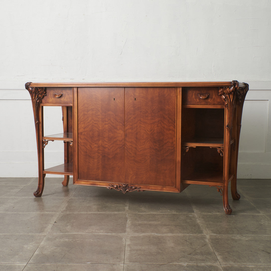 イタリア製 アールヌーヴォー様式 サイドボード