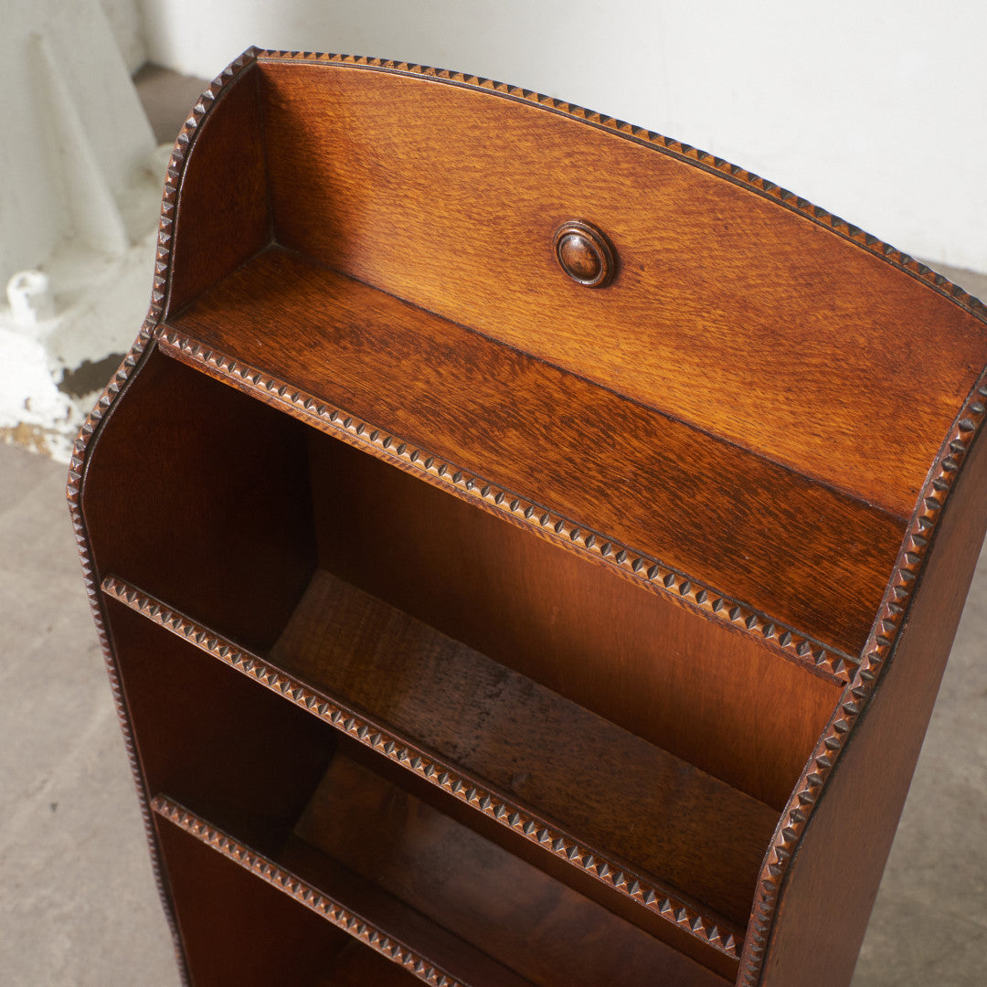 英国アンティーク マガジンラック｜rocca rocca