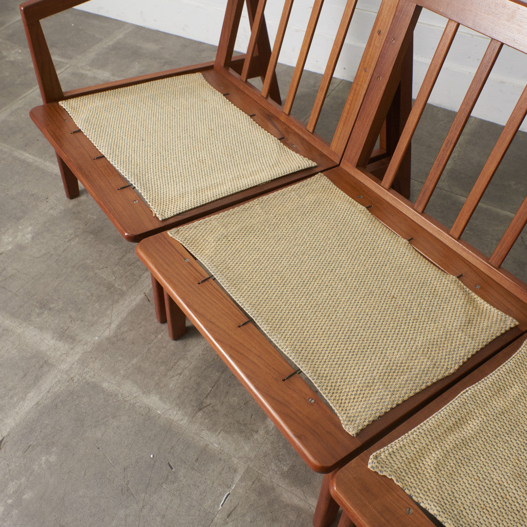 ヴィンテージ 3人掛け セパレートソファ