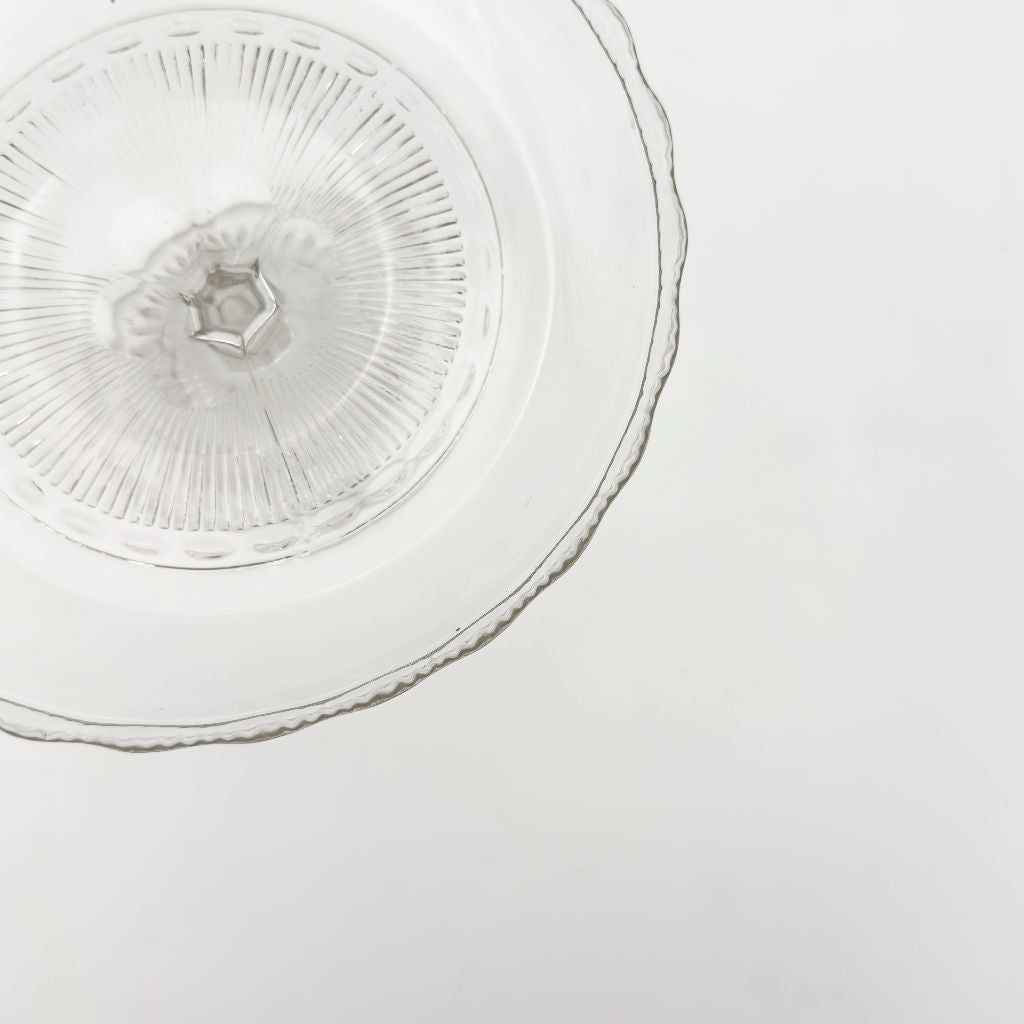 ガラス ケーキスタンド