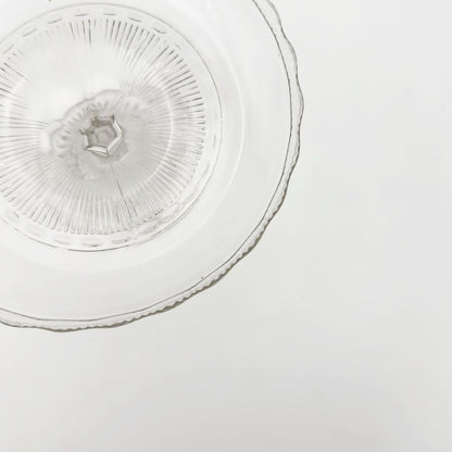 ガラス ケーキスタンド