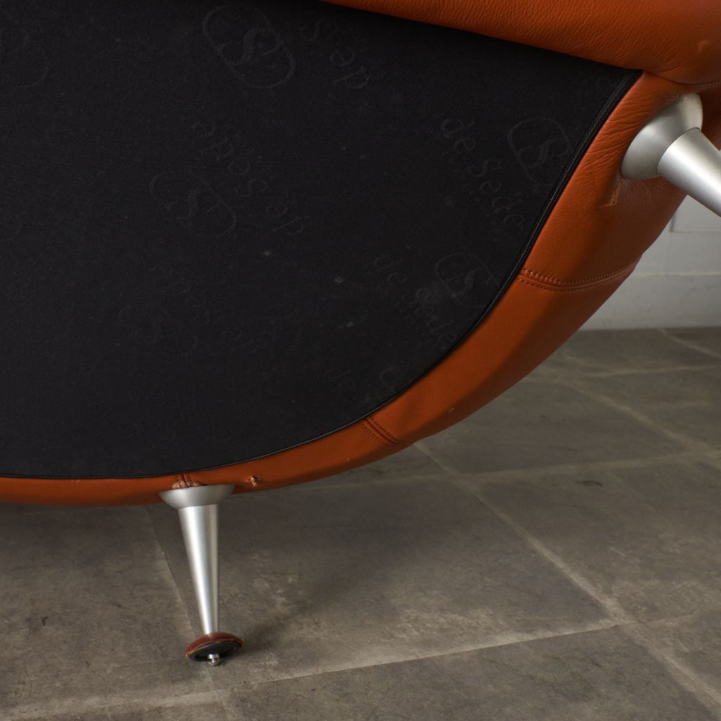 カウチソファ 総本革張り DS-102