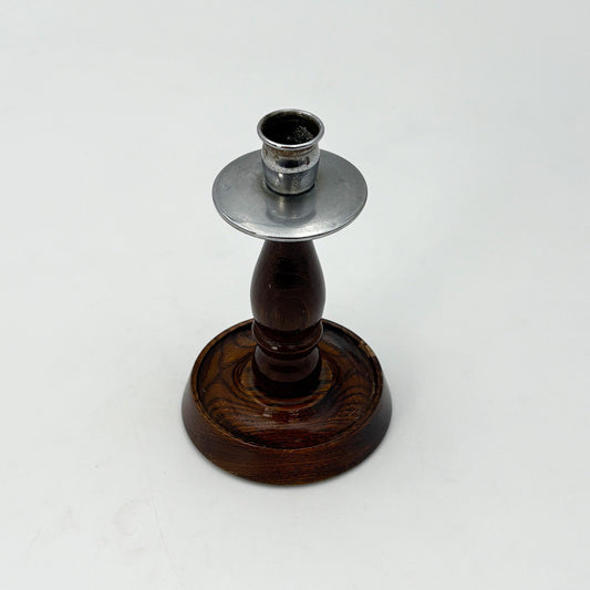 ヴィンテージ 木製キャンドルスタンド