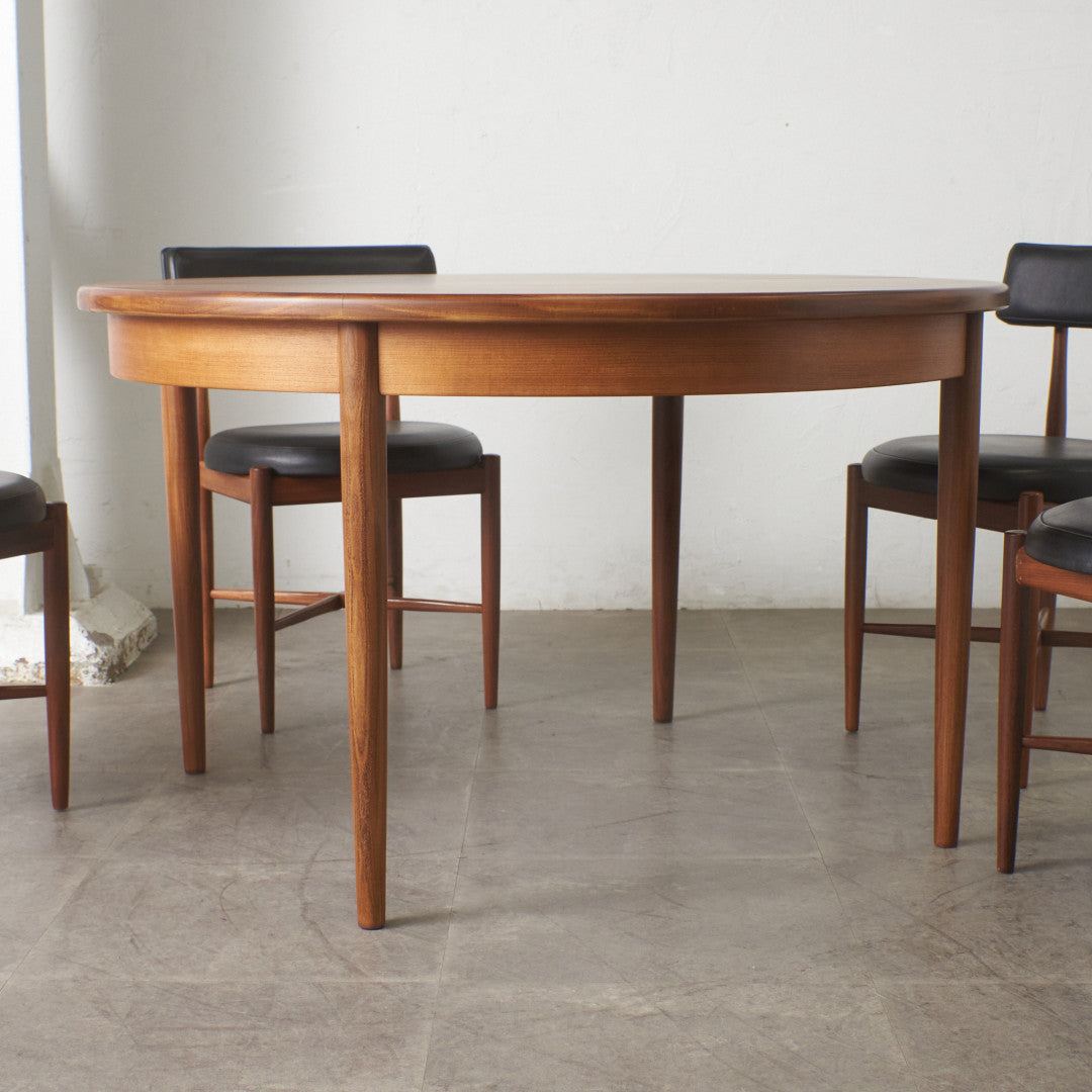 エクステンション ラウンドダイニングテーブル