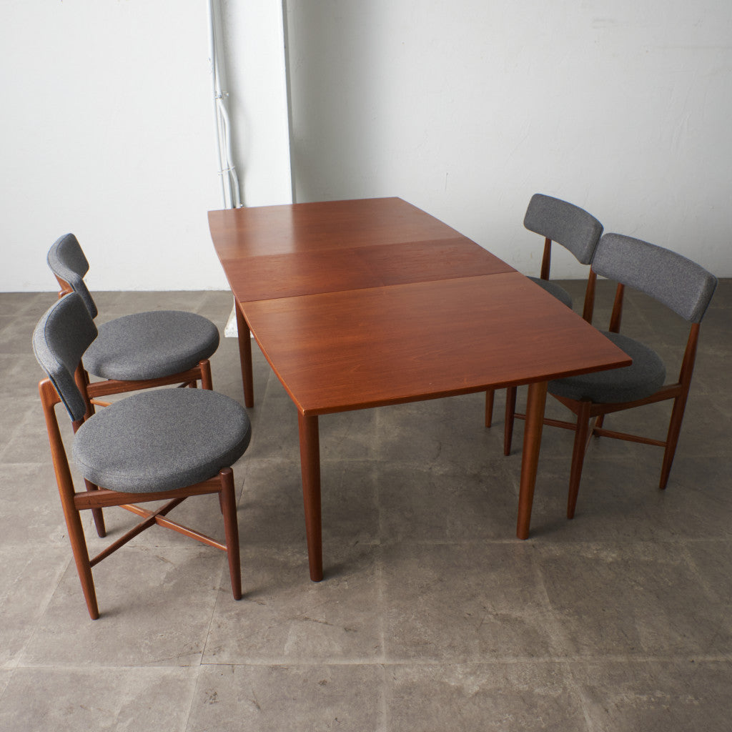 デンマークヴィンテージ ドローリーフテーブル