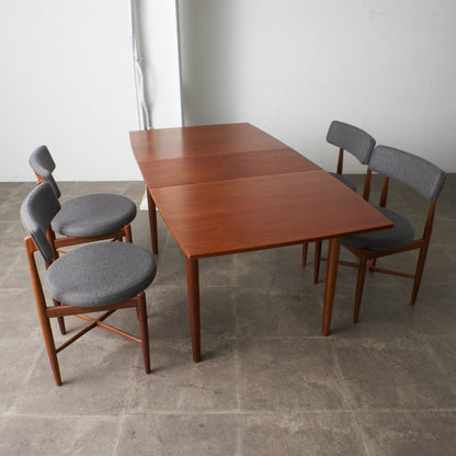 デンマークヴィンテージ ドローリーフテーブル