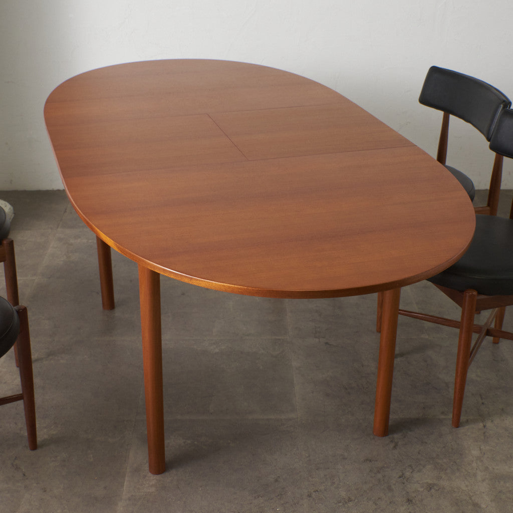 エクステンション オーバルダイニングテーブル