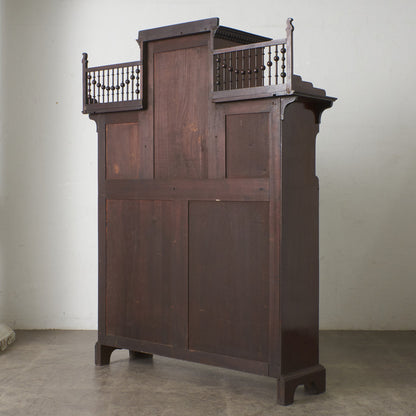 アンティーク アーツアンドクラフツ様式 ブックシェルフ