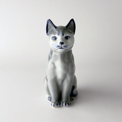 英国ヴィンテージ 猫のフィギュリン