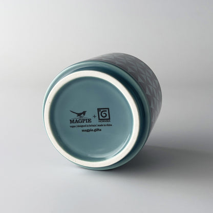 Hornsea プランターカバー S Backgammon Teal