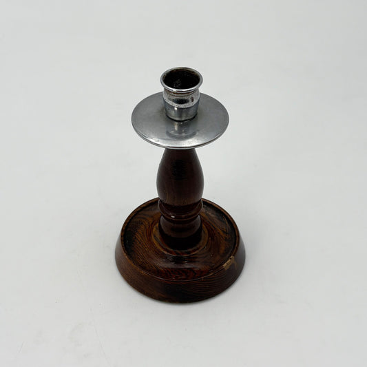 ヴィンテージ 木製キャンドルスタンド