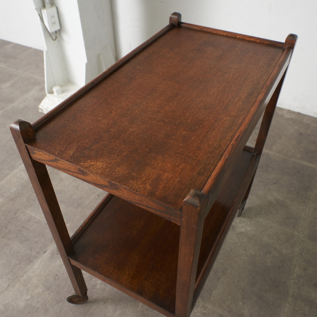 売約済み　英国　アンティーク トローリー メンテナンス済み　オーク材 ワゴン 売約済み 英国 アンティーク トローリー メンテナンス済み オーク材 ワゴン