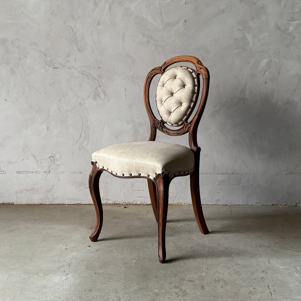 ストリップド加工 ダイニングチェア / 張替済