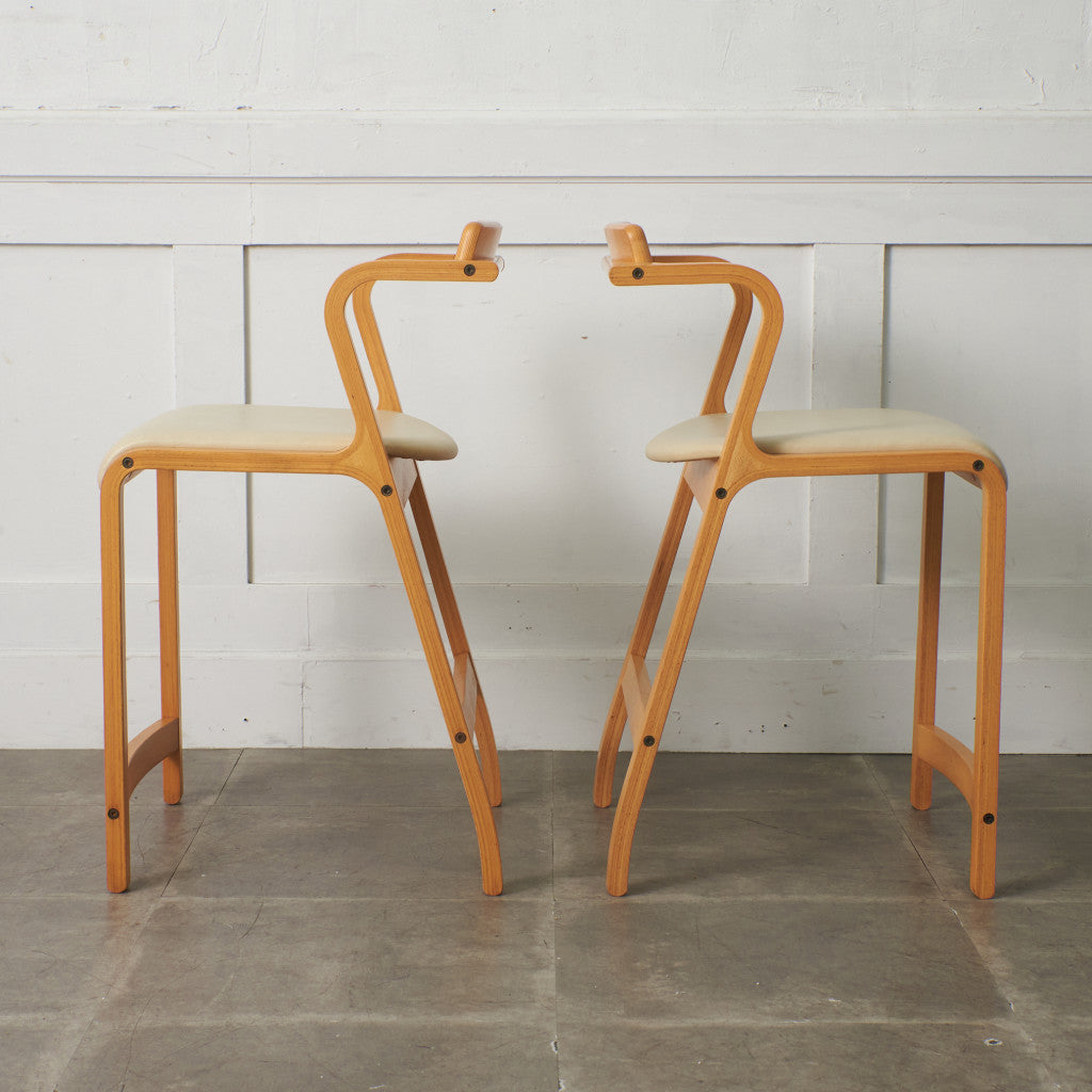 ヴィンテージ カウンターチェア 2脚セット