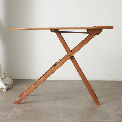 英国アンティーク フォールディング アイロンボード