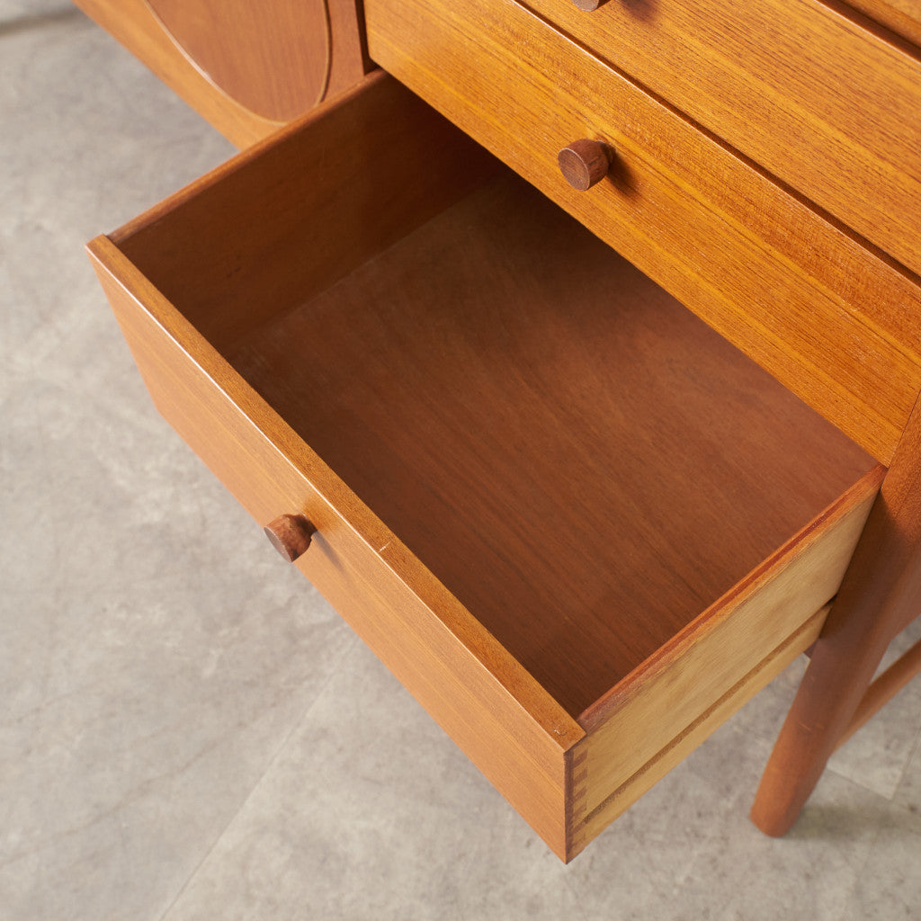 ヴィンテージ サークルサイドボード / カスタムサイズ