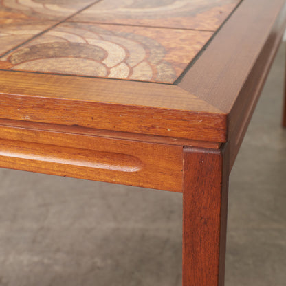 デンマーク ヴィンテージ タイルトップコーヒーテーブル