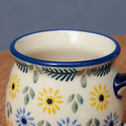 ポーリッシュポタリー マグカップ レトロフラワー