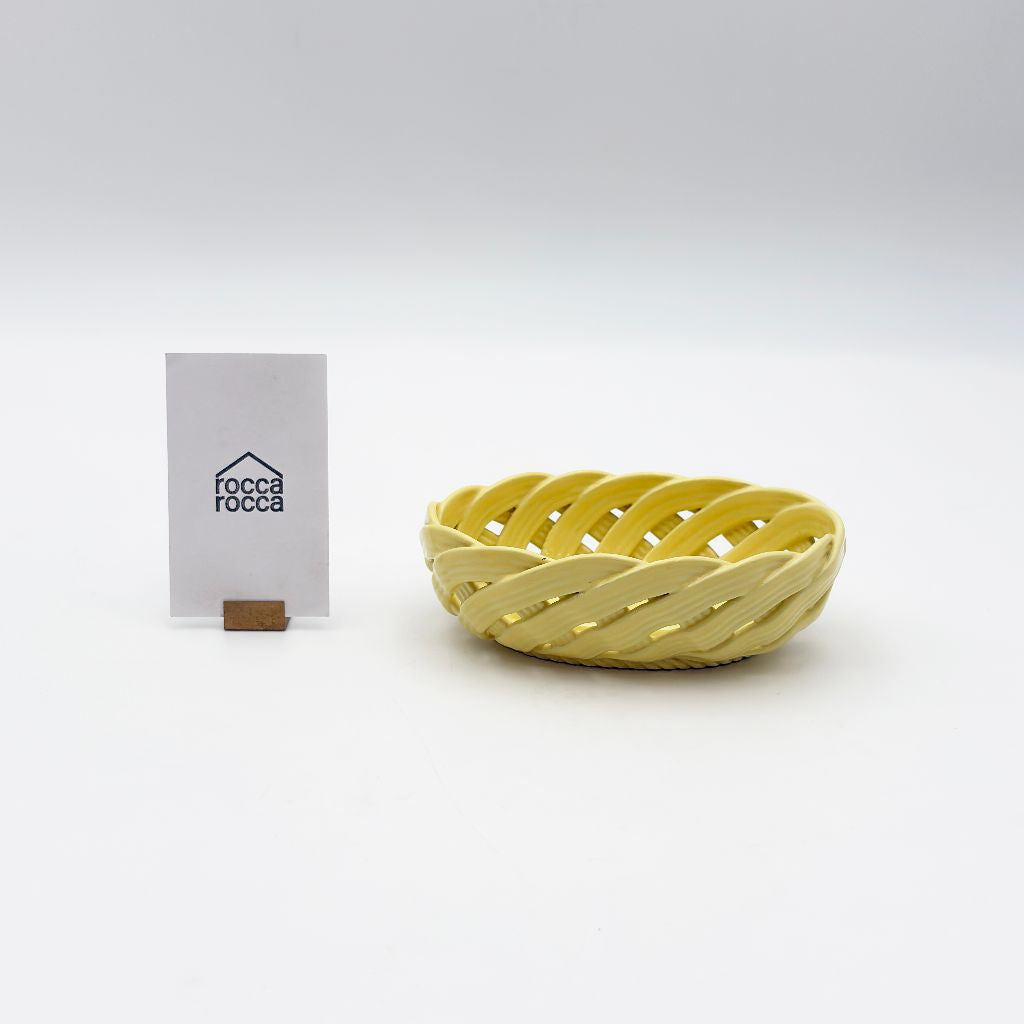 イタリア製 ヴィンテージ セラミックバスケット