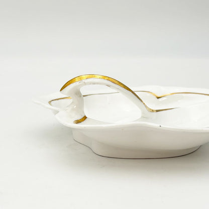 英国ヴィンテージ リーフ プレート