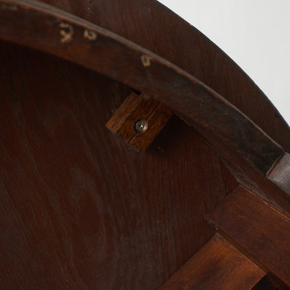 西洋クラシック ラウンドダイニングテーブル