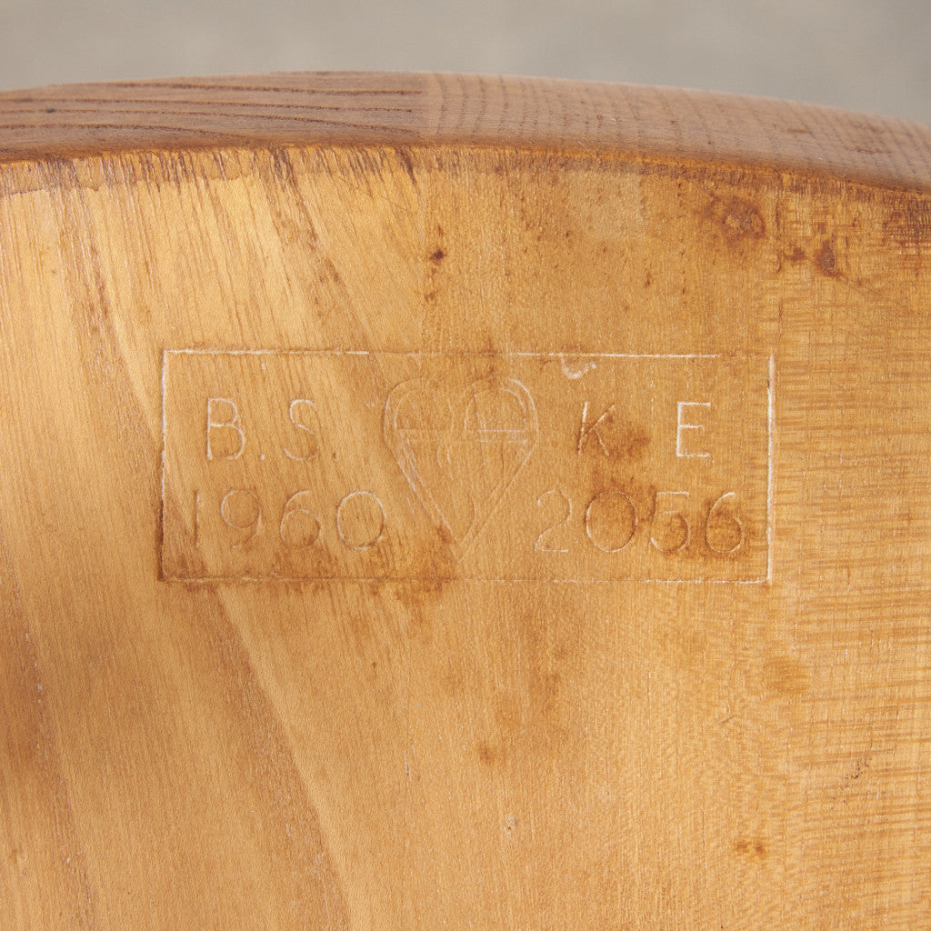 4本スポーク フープバックチェア