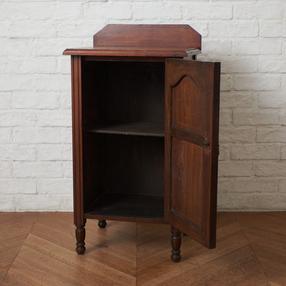 英国アンティーク ウォールナット材 スモールキャビネット