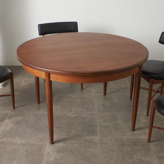 エクステンション ラウンドダイニングテーブル