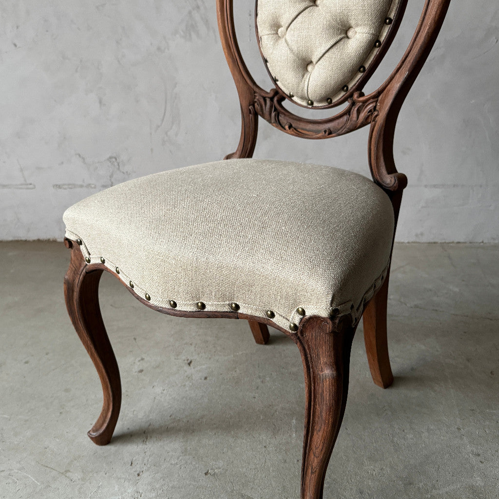 ストリップド加工 ダイニングチェア / 張替済