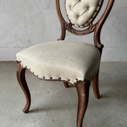 ストリップド加工 ダイニングチェア / 張替済