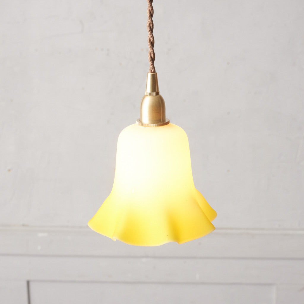 西欧アンティーク ガラスシェード ペンダントライト｜rocca rocca