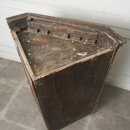 ストリップド加工 スモールコーナーキャビネット