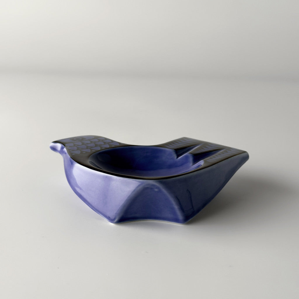 Hornsea Bird Dish small Blue