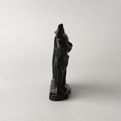 ヴィンテージ 鉄製 猫のフィギュリン