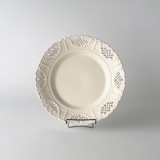 ヴィンテージ レース ディッシュプレート