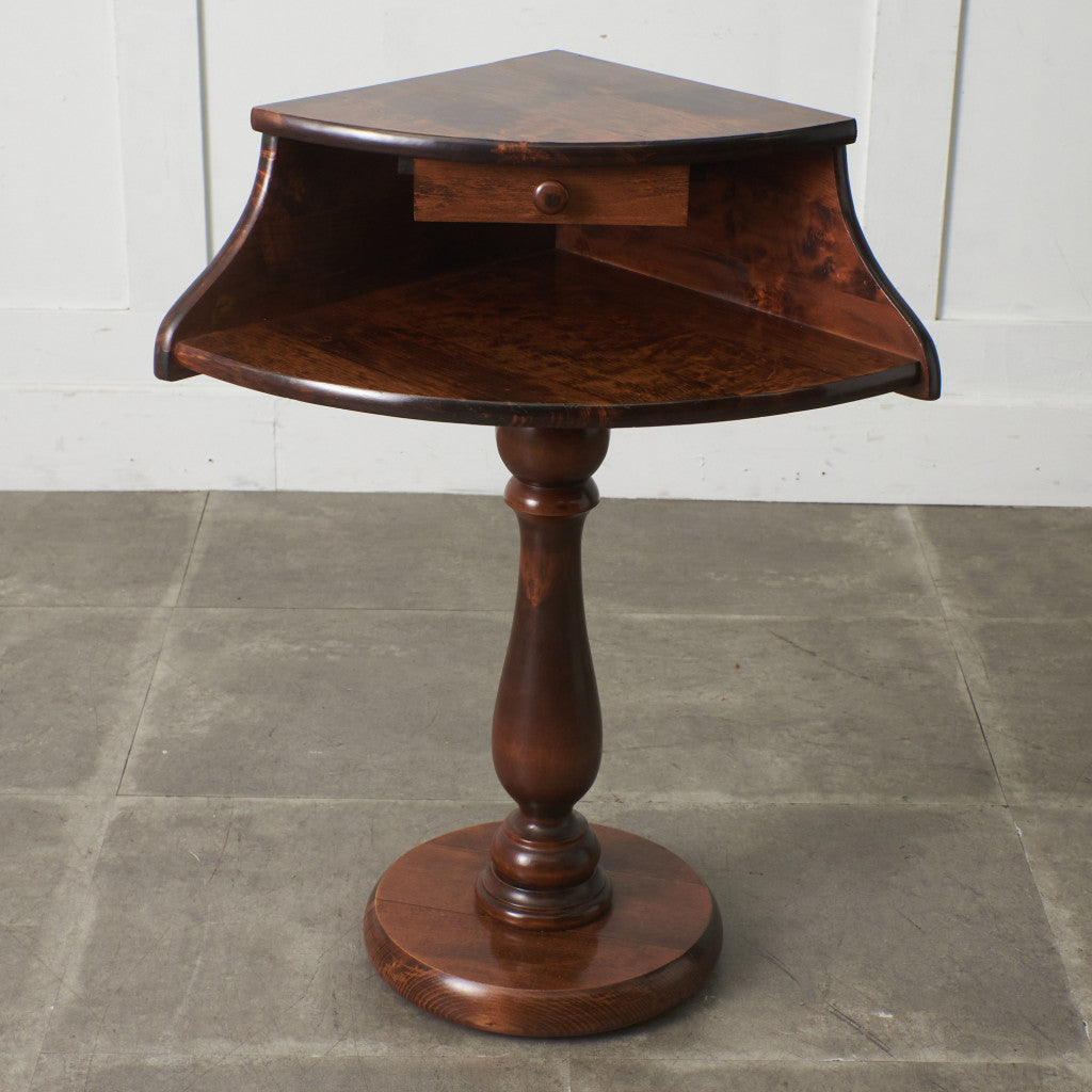 イタリア製 コーナーサイドテーブル