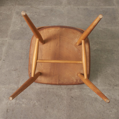 4本スポーク フープバックチェア